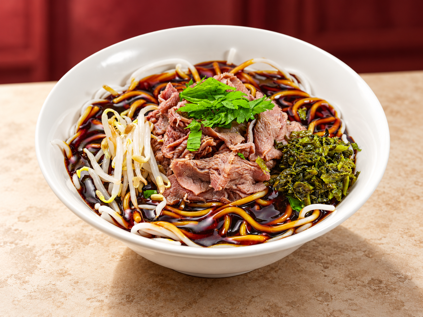 Hwa Heng sliced beef noodles / 华兴牛肉粉