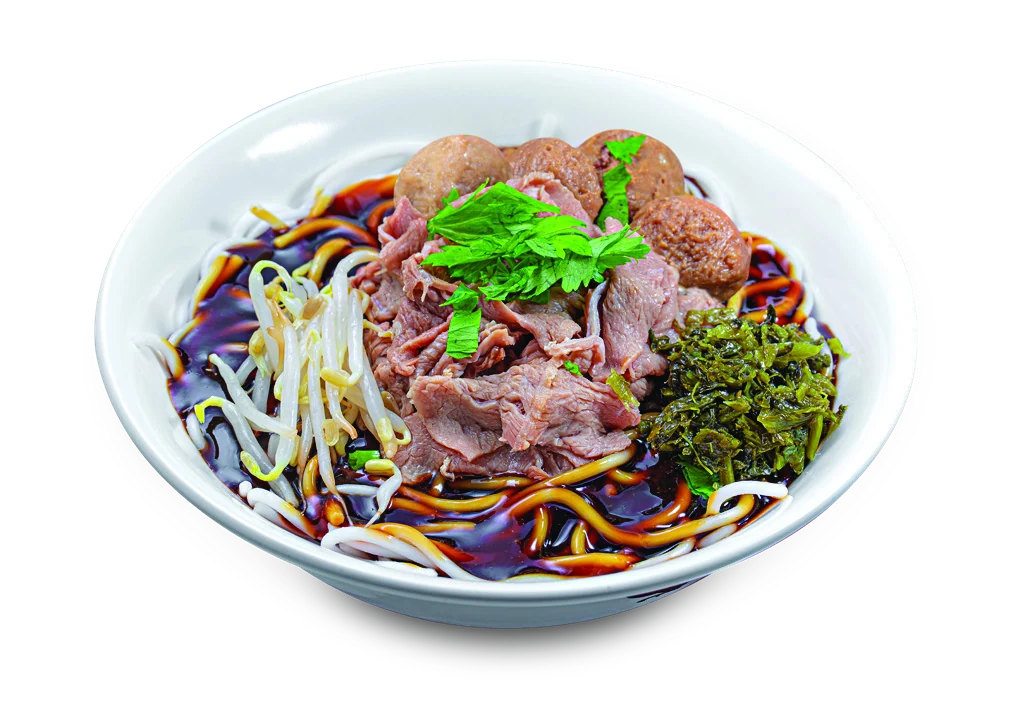 Sliced Beef with Beef Ball Noodle from the Hwa Heng menu